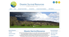 Desktop Screenshot of disaster-survival-resources.com